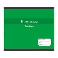 Cahier maternelle 17x14,7cm double ligne 5mm vert - Conquerant thumbnail image