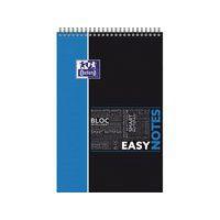 OXFORD Bloc-notes Etudiants Easynotes A4+ Petits Carreaux 5mm 160 Pages Reliure Intégrale Couverture Polypro C thumbnail image 4