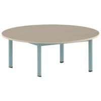 Table Carélie ronde Ø 120 cm mobile 4 pieds stratifié Mobidecor thumbnail image 5