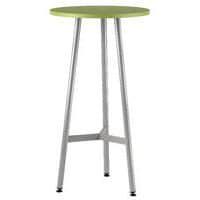 Mange-debout Ella rond Ø 60 cm hauteur 110 cm stratifié ABS Mobidecor thumbnail image 3