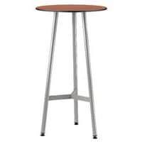 Mange-debout Ella rond Ø 60 cm hauteur 110 cm stratifié CDF Mobidecor thumbnail image 4