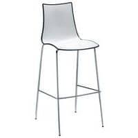 Tabourets Zebra hauteur 65 et 80 cm bicolore lot de 2 S-CAB thumbnail image 4