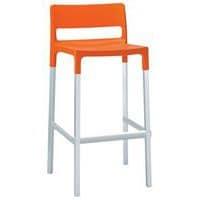 Tabouret Divo hauteur 75 cm piètement alu lot de 4 S-CAB thumbnail image 3