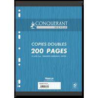 Paquet 50 copies doubles 90g papier 100% recyclé A4 - Conquerant thumbnail image