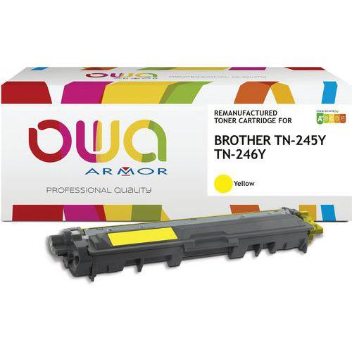 Toner remanufacturé BROTHER TN-245Y - TN-246Y - OWA fullname image