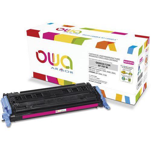 Toner remanufacturé HP Q6003A - CANON 707M - OWA fullname image