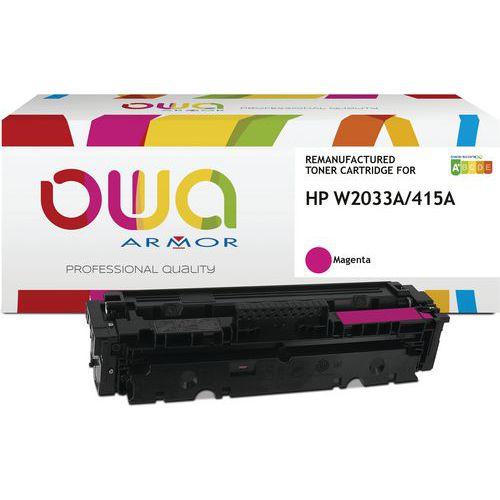 Toner remanufacturé HP W2033A - OWA fullname image