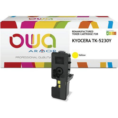 Toner remanufacturé KYOCERA TK-5230 Y - OWA thumbnail image 1