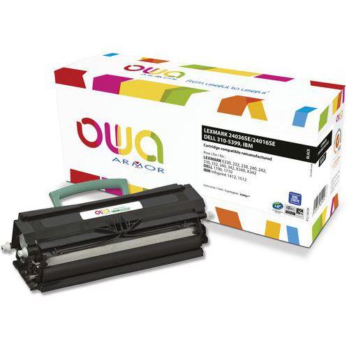 Toner remanufacturé compatible LEXMARK, DELL et IBM - OWA thumbnail image 1