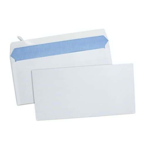 Enveloppes blanches autocollantes siligom 80gr 110X220mm dl - GPV fullname image