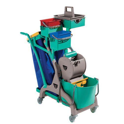 Chariot de lavage compact 28 L Vert thumbnail image 1