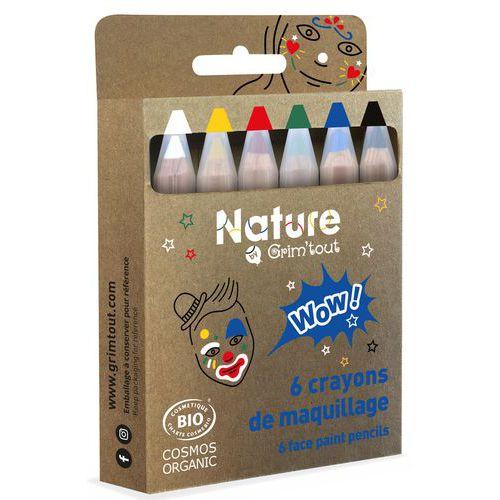 Crayons bio x6 WOW! Nature by Grim'tout thumbnail image 1