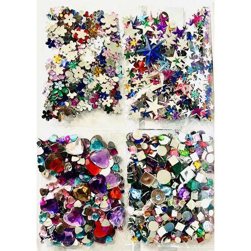 Assortiment 1900 strass thèmes, tailles & couleurs assorties thumbnail image 1