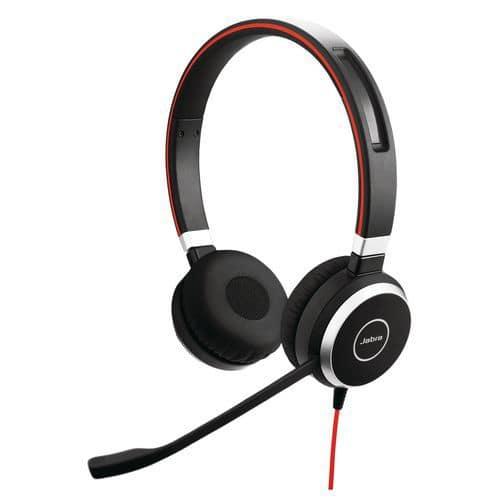 Micro-casque Jabra Evolve - 40 UC et 40 MS Duo fullname image