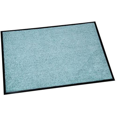 Tapis d'entrée absorbant zone trafic léger 120x90 cm Bleu clair thumbnail image 1