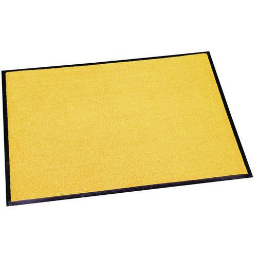 Tapis d'entrée absorbant zone trafic léger 120x90 cm Jaune thumbnail image 1