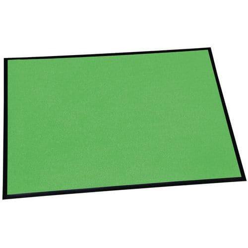 Tapis d'entrée absorbant zone trafic léger 120x90 cm Vert thumbnail image 1