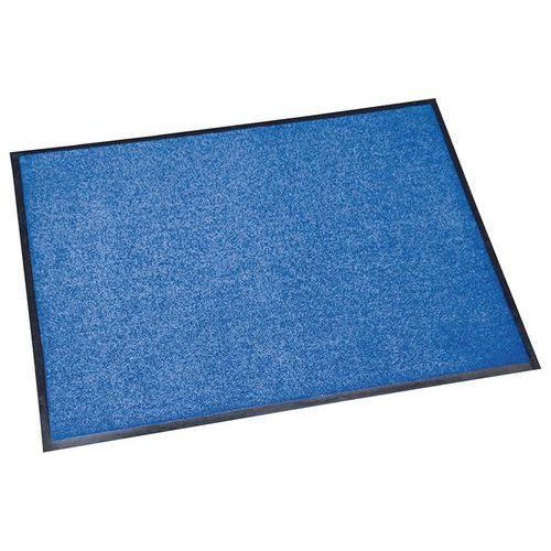 Tapis d'entrée absorbant zone trafic léger 120x90 cm Bleu thumbnail image 1