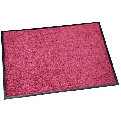 Tapis d'entrée absorbant zone trafic léger 120x90 cm Bordeaux thumbnail image 1