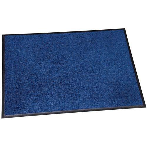 Tapis d'entrée absorbant zone trafic léger 120x90 cm Bleu foncé thumbnail image 1