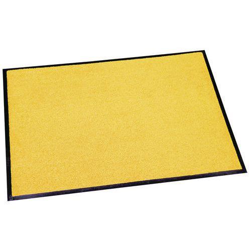 Tapis d'entrée absorbant zone trafic léger 150x90 cm Jaune thumbnail image 1