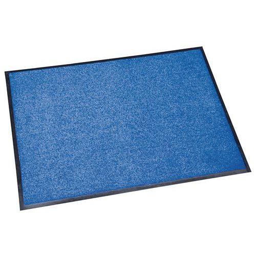 Tapis d'entrée absorbant zone trafic léger 150x90 cm Bleu thumbnail image 1