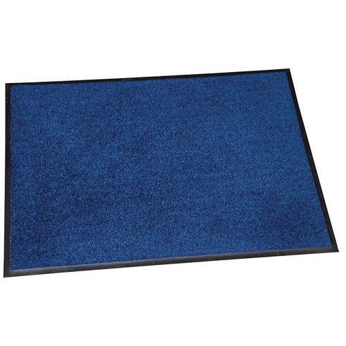 Tapis d'entrée absorbant zone trafic léger 150x90 cm Bleu foncé thumbnail image 1