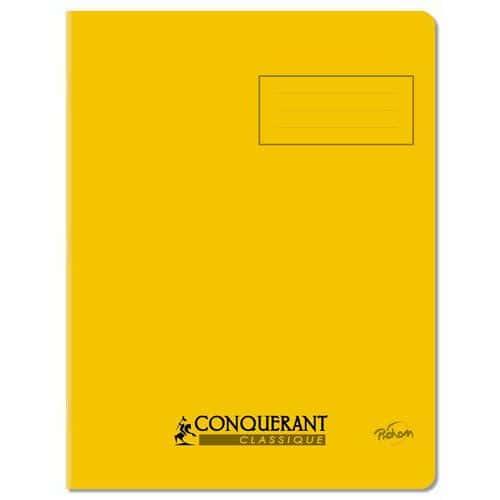 Cahier polypropylène 96 pages 90g seyes 24x32 cm  - jaune thumbnail image 1