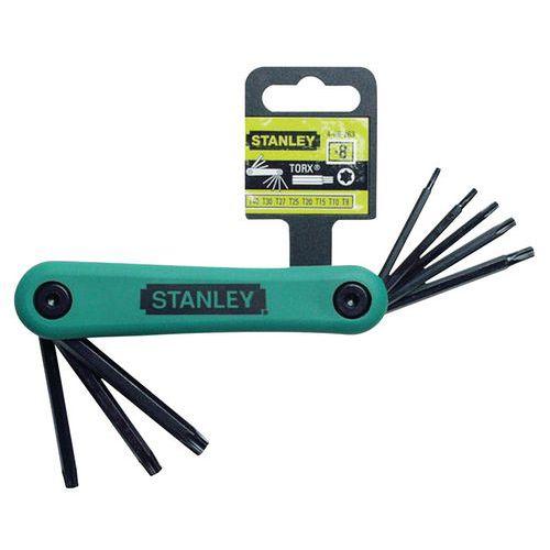 Jeu de 8 clés mâles Torx gamme pro - Stanley thumbnail image 1