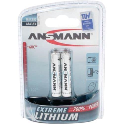 Lot de 2 piles lithium 5021013 FR03 / AAA thumbnail image 1