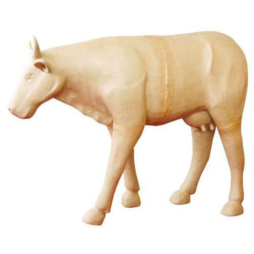 Vache 100 cm en papier mâché à décorer - Décopatch fullname image