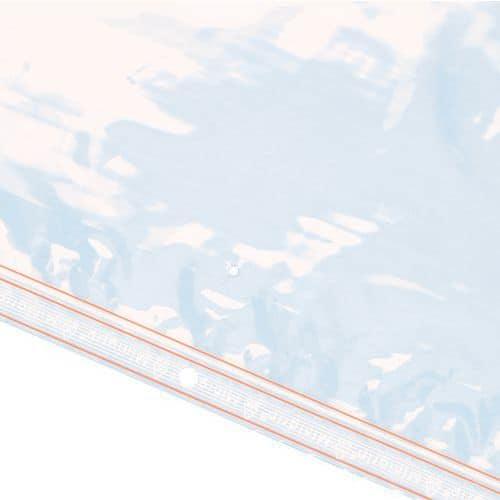 Sachet plastique Minigrip - 100 µ - Avec trou d'aération fullname image