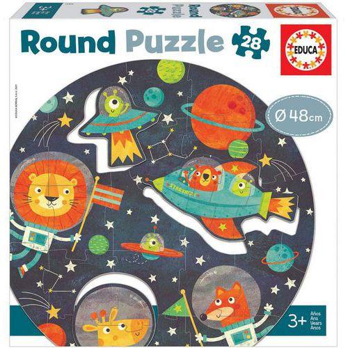 Puzzle rond espace 28 pièces - Educa fullname image