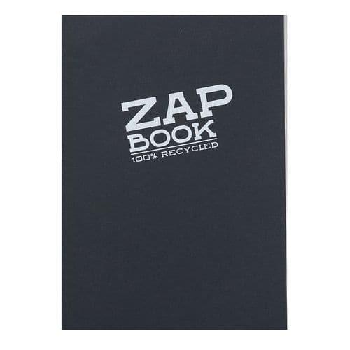 Carnet Zap Book 80g encollé noir - Clairefontaine fullname image