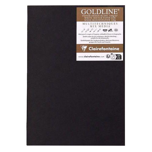 Carnet Piqué Goldline 140g papier blanc - Clairefontaine thumbnail image 1