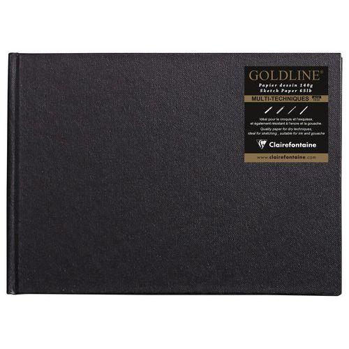 Carnet Collé Goldline 140g papier ivoire paysage - Clairefontaine thumbnail image 1