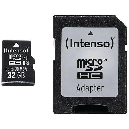 Carte MicroSDHC 32 Go UHS-I Professional Class 10 - Intenso thumbnail image 1