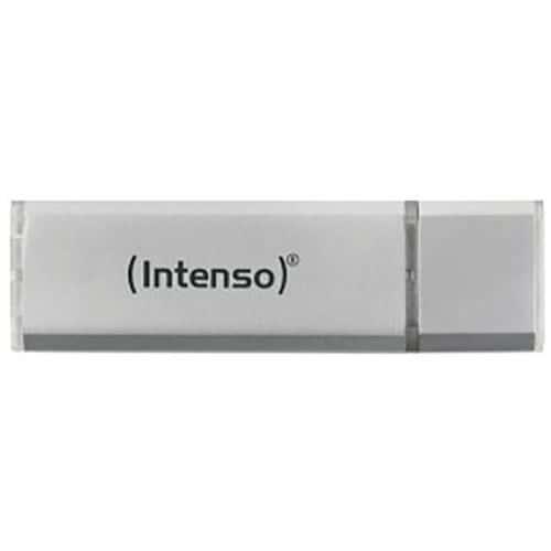 Clé USB 2.0 Alu Line - 16Go Gris INTENSO thumbnail image 1