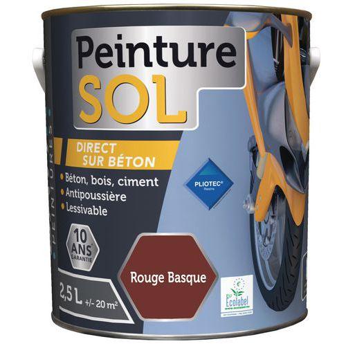 Peinture sol - 0,5 et 2,5 L -  Batir fullname image