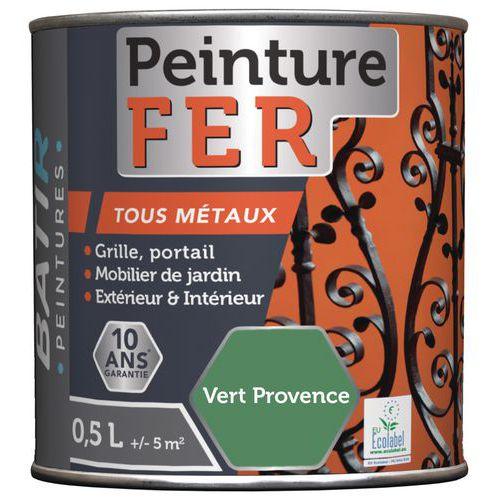 Peinture fer et métaux Ecolabel - 0,5 L et 2.5 L - Batir thumbnail image 1