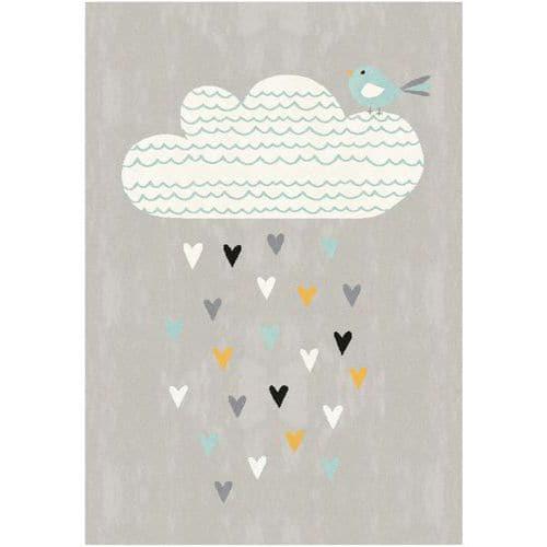 Tapis nuage 120x170 cm - Gris thumbnail image 1