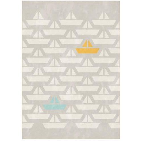 Tapis bateau 120x170 cm - Gris thumbnail image 1