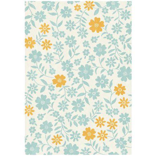 Tapis fleurs 120x170 cm - Beige thumbnail image 1