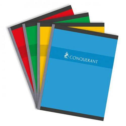 Brochure 17x22 cm 70g 192 pages seyes écolier NF 18 - Conquerant fullname image