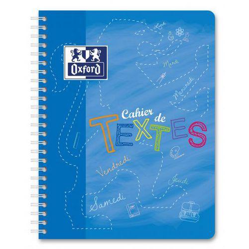 Cahier de texte 90g 148 pages seyes 17x22 cm - Oxford fullname image