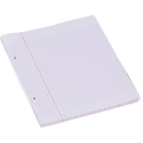 Feuillet recharge classeurs 90g 100p 17x22 cm seyes blanc NF 88 (Etui de 50) thumbnail image 1