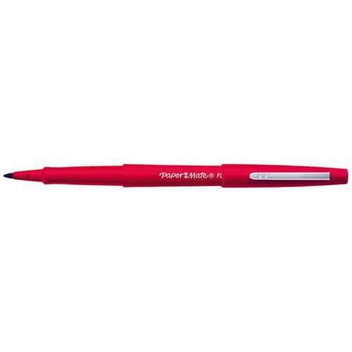 Paper Mate Flair Feutres d'écriture, pointe moyenne 0.7 mm - rouge thumbnail image 1