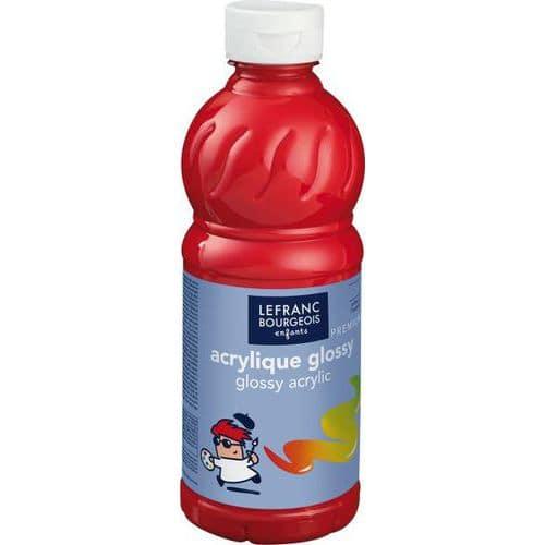 Flacon 500 ml, couleurs acryliques glossy 3ans+ - Lefranc Bourgeois fullname image