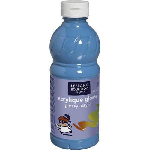 Flacon 500 ml, couleurs acryliques glossy 3ans+ - Lefranc Bourgeois fullname image