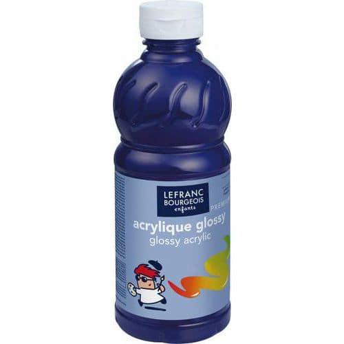 Flacon 500 ml, couleurs acryliques glossy 3ans+ - Lefranc Bourgeois fullname image